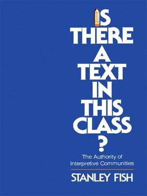 cover image of Is There a Text in This Class?
